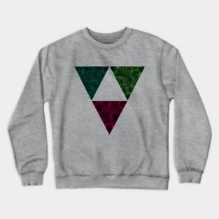 3 abstract triangles Crewneck Sweatshirt